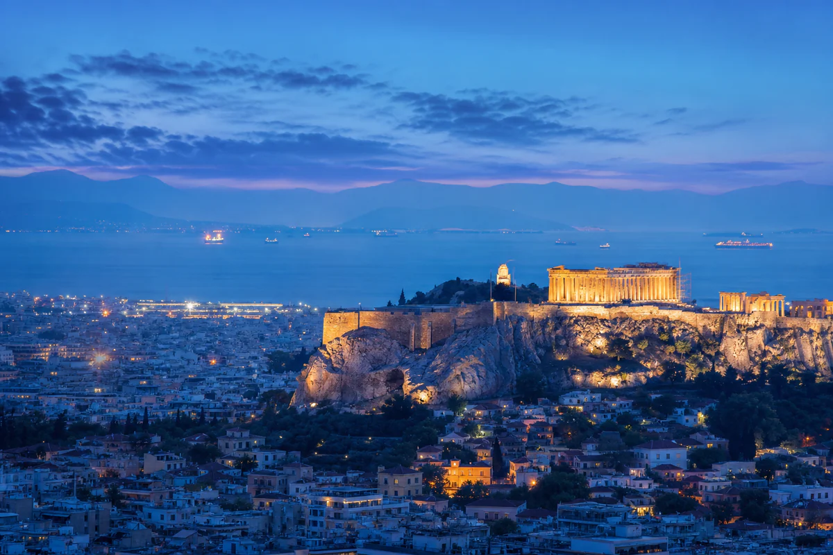 Aerial travel view of Greece, illustrating Greece Digital Nomad Visa: What Remote Workers Need to Track.