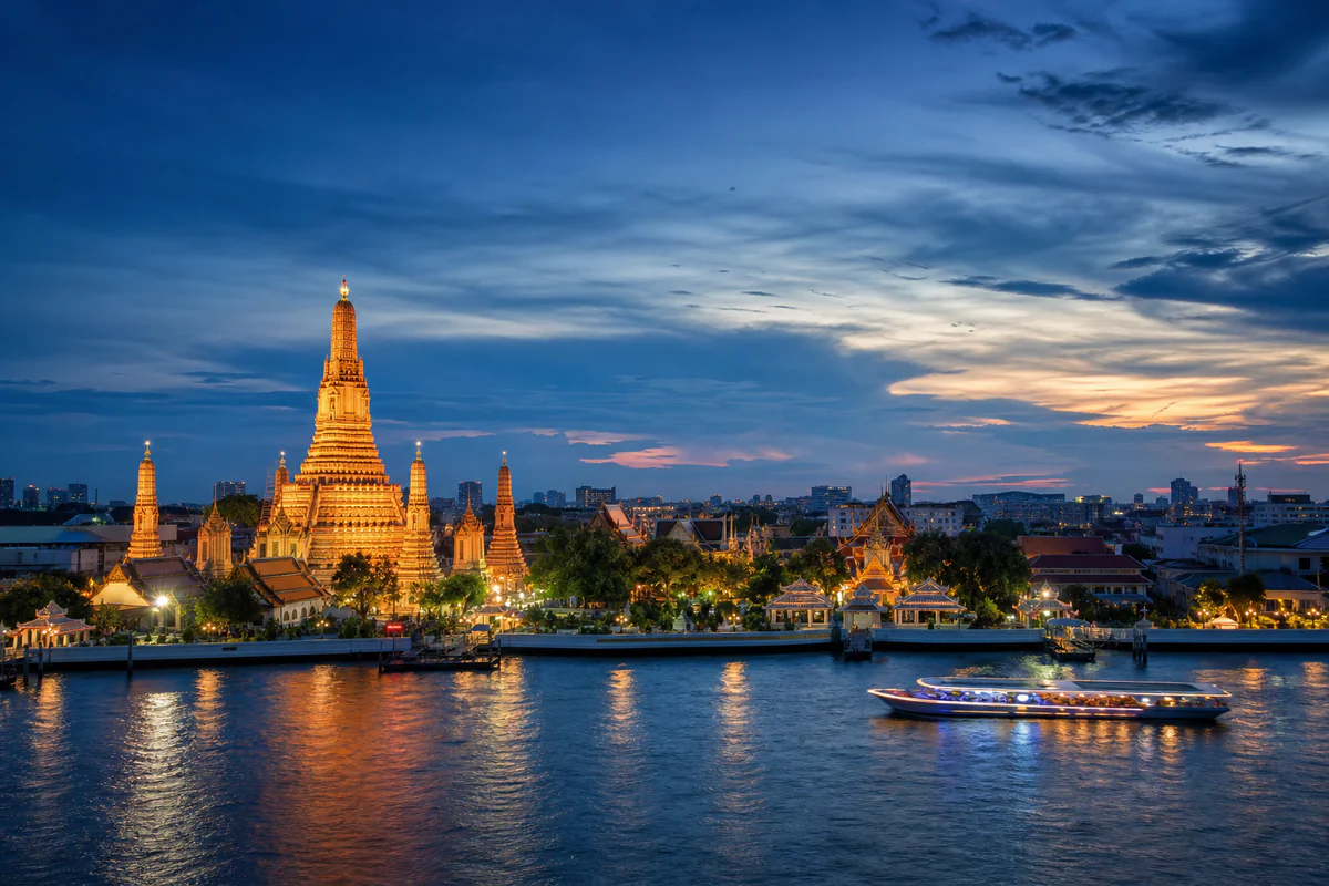 Aerial travel view of Thailand, illustrating Thailand now taxes foreign income: what changed for expats.